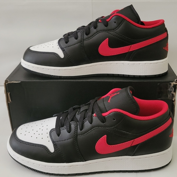 Air Jordan 1 Low Top GS Sneaker‎ Shoes - Picture 1 of 7